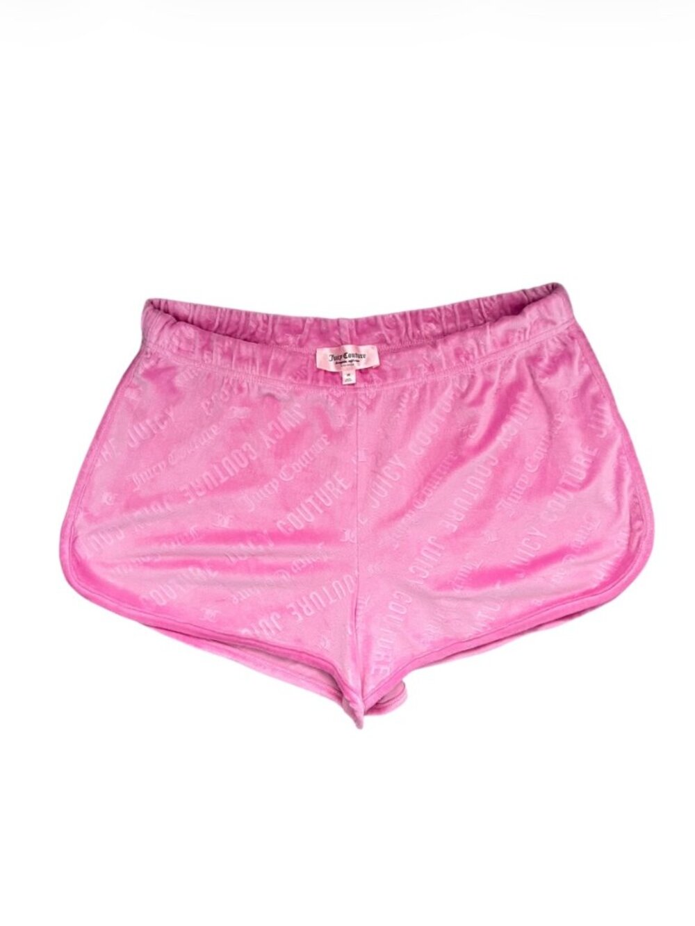 Juicy Couture Pink Velour Shorts | Size Medium